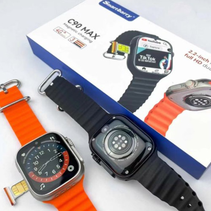 C90 Max Dual HD Camera Smartwatch